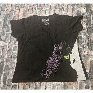 Wicked Wear Top Size 3X Tshirt Black